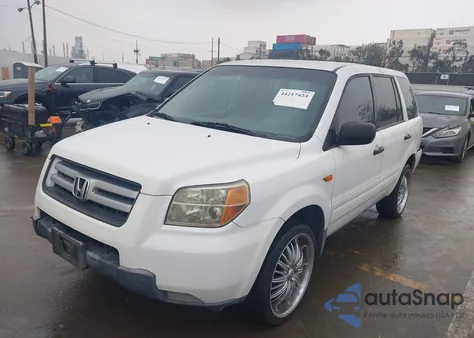 2006 Honda Pilot Lx from USA, damaged, VIN 5FNYF28136B026189